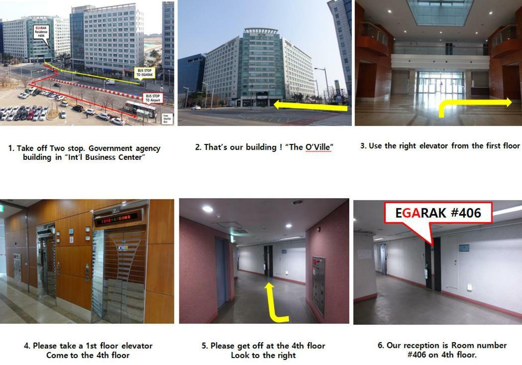 Incheon Airport Egarak Residence Ngoại thất bức ảnh
